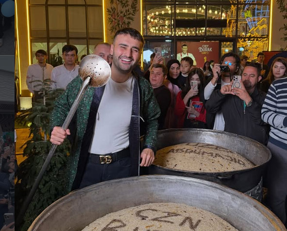 CZN Burak come lanciare il proprio ristorante imitando goffamente Sal Bae