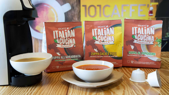101 caffe zuppe in capsula italian cucina