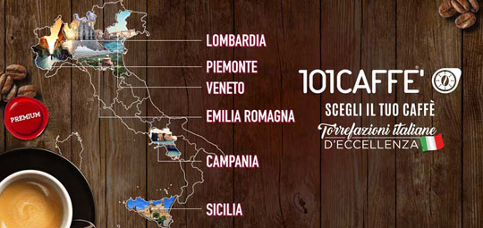 101caffe franchising caffetteria take away