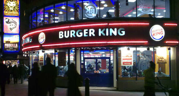 Franchising burger king