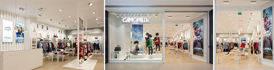 camomilla italia franchising