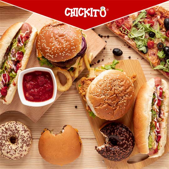 chickito ordina cibo a domicilio
