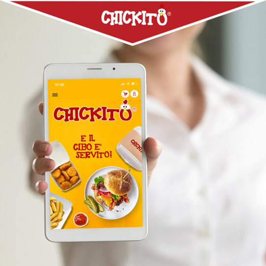 cibo domicilio app chickito aprire