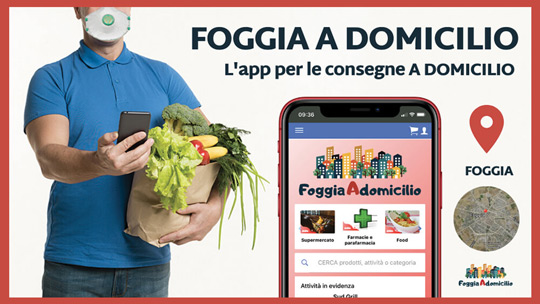 consegne a domicilio app coronavirus