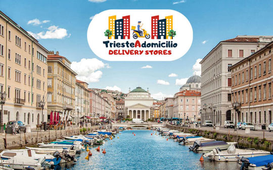 trieste consegne domicilio con app
