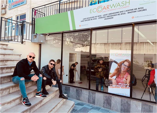 aprire eco car wash autolavaggio franchising