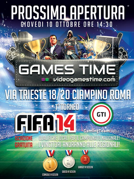 franchising ciampino games time
