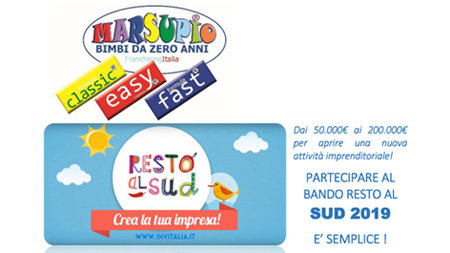 asili franchising finanziamento sud italia