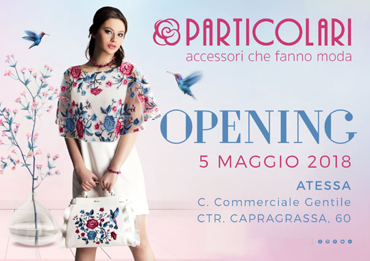 particolari negozio aprire