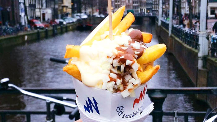 Le speciali patatine fritte di Amsterdam
